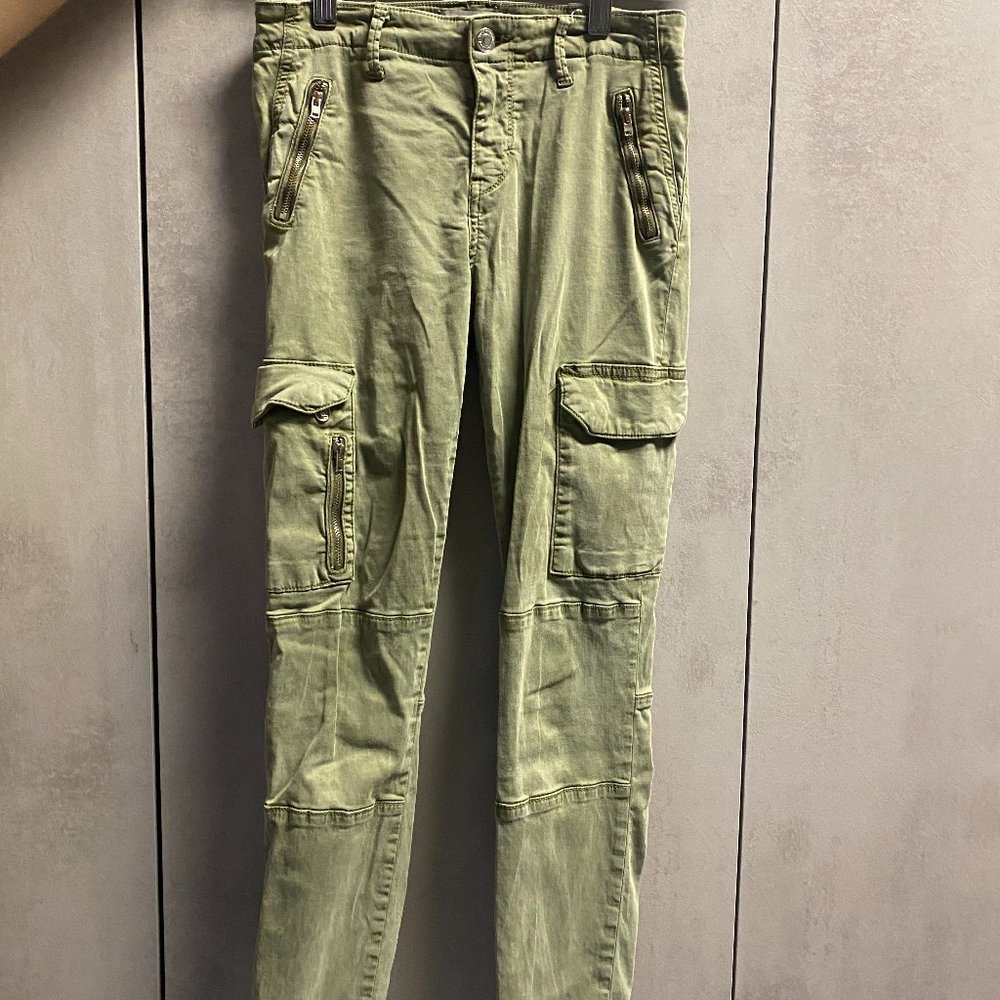 Green Cargo Jeans